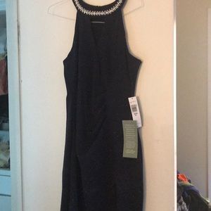 Pretty sparkly halter dress